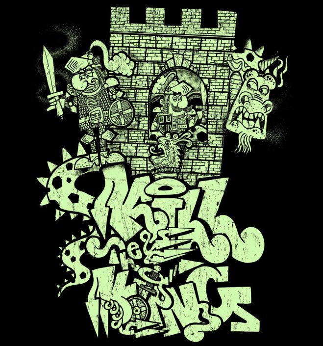 kill the king street wear design