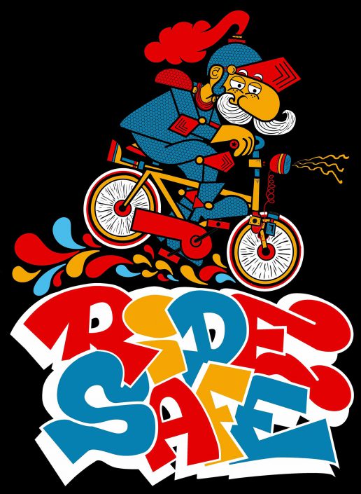 ridesafe serigrafia COLORI