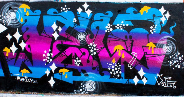 graffito roma gradiente