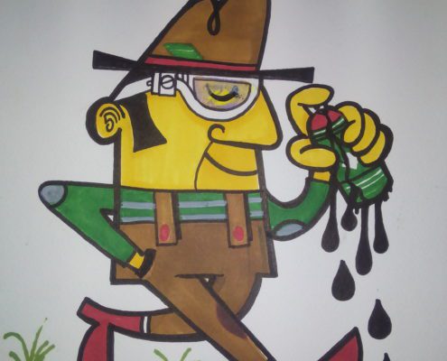 spray drip